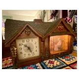 Antique Granny Rocking Clock