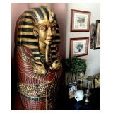 Rare 6' King Tut Cabinet