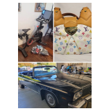 Vintage Car, Peloton, and Designer Goods Online Auction
