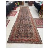 Heriz Persian tribal runner 18x4