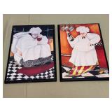 "Fat Chef" art by Jennifer Garant