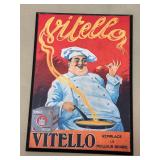 Advertising poster for Vitello margarine