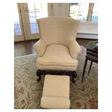 Chair & ottoman 