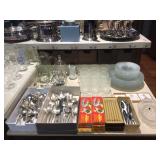 Flatware, plates