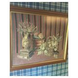 Framed needlepoint