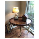 Lift top tray tea table 18”x27”x20”H