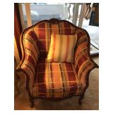 C. 1940’s chair 32”x32”x34” H