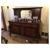 Buffet w/mirror backsplash 60”x20”x58” H
