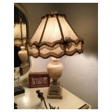 Alabaster lamp