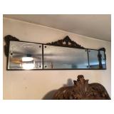 Mantel mirror 56”x18”