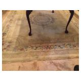 Handmade area rug 9’x12’