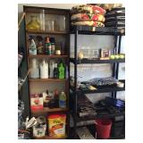 Cushions, tarps, gardening items