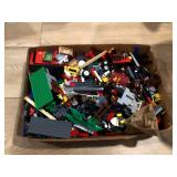 Box of assorted legos