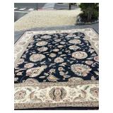 Blue/beige rug 12’ x 15’ 