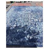 Blue rug