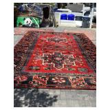 Safavieh red rug 11’ x 15”