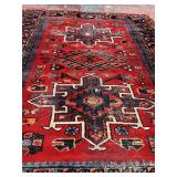 Red rug “Vtg. Hamadan”