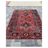 Safavieh red/multi 5’ x 7’6”