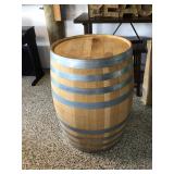 Oak wine barrel 