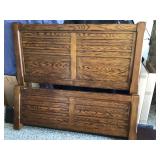 Queen headboard & footboard 
