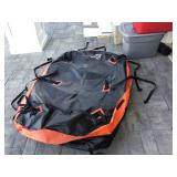 Asinking rooftop storage bag