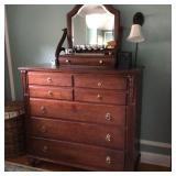 Highboy w/mirror