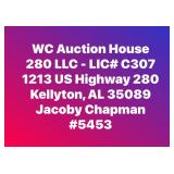 Awesome live auction event