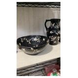 Bowl and pitcher