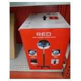 RED by Kiss 3000 Ceramic Stand Hood Dryer with Digital Timer RED by Kiss 3000 Ceramic Stand Hood Dryer with Digital Timer
