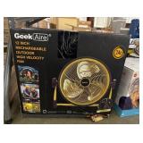 Geek Aire CF1 Outdoor Floor Fan 12-Inch Cordless Geek Aire CF1 Outdoor Floor Fan 12-Inch Cordless