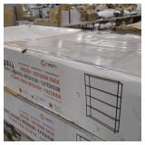 Black Anthracite 5-Tier Steel Wire Shelving Unit Black Anthracite 5-Tier Steel Wire Shelving Unit