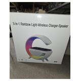 3 in 1 LED Night Light for Bedroom Bluetooth Speaker Lamp 