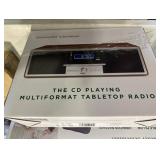 CD Multiformat Tabletop Radio