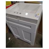 Everdean 24.5 in. W x 18.8 in. D x 34.4 in. H Freestanding Bath Vanity