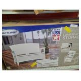 Suncast Elements Outdoor Storage Loveseat