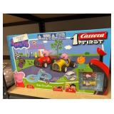 Carrera FIRST Peppa Pig Beginner Battery Operated Slot Car Race Track