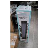 30 in. Digital 1,500-Watt Oscillating Ceramic Tower Electric Space Heater with Remote Control and Sa