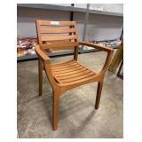 Hammacher Schlemmer Wegner Inspired Stacking Deck Chair