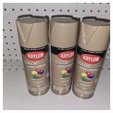 Krylon COLORmaxx Gloss Khaki Spray Paint and Primer In One
