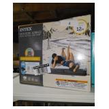 Intex Mid Rise 12" Air Mattress with Electric Pump - Queen