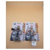 2 WWE wrestling  figures 