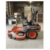 Kawasaki Kubota Z421 Kommander PRO FS730V lawn mower with 54 inch deck 77 hours