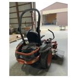 Kawasaki Kubota Z421 Kommander PRO FS730V lawn mower with 54 inch deck 77 hours