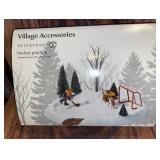 Department 56 Hockey Practice Animated Village