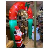 8 FT Tall Lighted Christmas Inflatable Archway