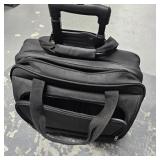 Black Rolling Laptop Bag