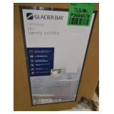 Hartridge 25 in. Single Sink Pearl Gray Bath Vanity with White Cultured Marble Top