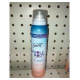 Secret Whole Body Aluminum Free Deodorant Spray