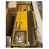 Yellow 4-Tier Steel Garage Storage Shelving Unit