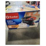 O-Cedar EasyWring Deep Clean Microfiber Spin Mop w/ Bucket